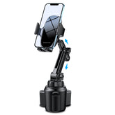 Miracase front view in cup holder showing secure fit and stable placement
