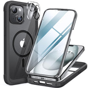 Miracase frontal con funda montada mostrando ajuste perfecto y protección.