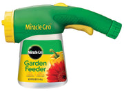 Miracle‑Gro vista frontal del atomizador y frasco listo para usar