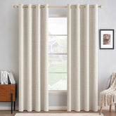 MIULEE front panel birch showing full-length coverage and elegant drape for privacy