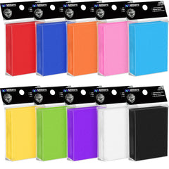 Mlikero empaque frontal mostrando 10 colores y 1000 fundas, protección organizada