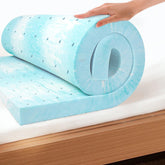 MLILY EGO full topper front view showing plush surface and improved comfort