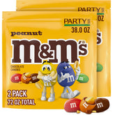 M&M'S bolsa frontal mostrando tamaño de fiesta y variedad de colores
