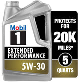 Mobil 1 front label showing product name and key benefits for confident purchase