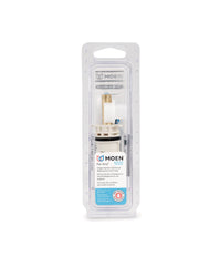 Moen 1222 installed in shower valve demonstrating restored temperature control