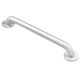 Moen barra frontal 24 pulgadas mostrando soporte robusto
