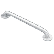 Moen barra frontal 24 pulgadas mostrando soporte robusto