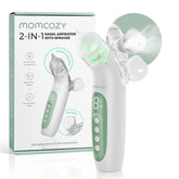 Momcozy BreezyClear front view showing compact design and portability benefit