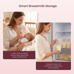 Momcozy crema ComfortNip 50 g abierta mostrando textura hidratante para pezones sensibles