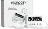 Momcozy front view of aspirator showing compact design and controls for easy use