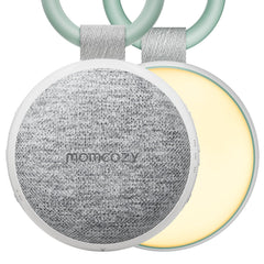 Momcozy vista frontal del dispositivo mostrando controles y diseño práctico