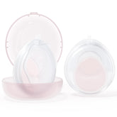 Momcozy vista frontal del conjunto y caja, solución discreta para fugas