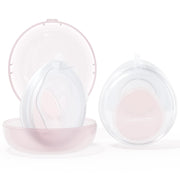 Momcozy vista frontal del conjunto y caja, solución discreta para fugas