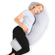 Momcozy front view showing J-shaped support and compact design benefit