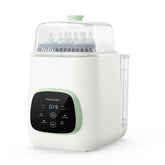 Momcozy front view showing matte finish and compact design for tidy counters