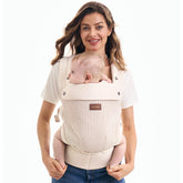 Momcozy PureHug front view showing secure ergonomic seating