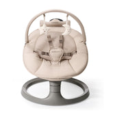 Momcozy front view showing full swing and stable base, highlights practicality