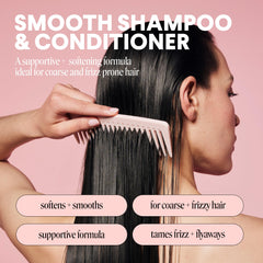 MONDAY HAIRCARE detalle de textura del envase y enfoque en ingredientes naturales