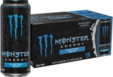Monster Electric Blue front can showing bold blue design and brand energy
