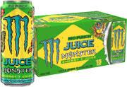 Monster Juice Rio Punch front can showing vibrant branding and bold flavor