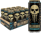 Monster Killer Brew Mean Bean front can showing label and bold vanilla coffee benefit
