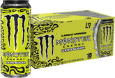 Monster Lando Norris front packaging shows collectible helmet design and bold branding, perfect for fans