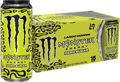 Monster Lando Norris front packaging shows collectible helmet design and bold branding, perfect for fans