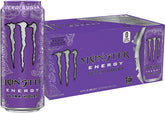 Monster Ultra Violet front can view showing label and bold purple design for recognition