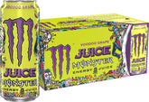 Monster Voodoo Grape front can showing label and size benefit energy boost