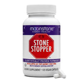 Moonstone bottle front label showing product name and 120-count benefit