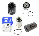 Mopar front packaging showing three filters and OEM labeling for easy identification benefit