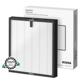MORENTO paquete frontal de 2 filtros HY4866 mostrando caja y beneficios