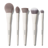MORPHE front packaging of five-piece brush set showing clean presentation and benefit