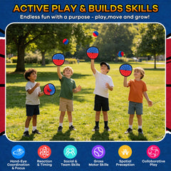 morsisho pelotas adhesivas en primer plano que facilitan atrapar y aprender