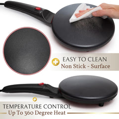 Moss & Stone close-up of 8-inch handle for comfortable grip and easy storage