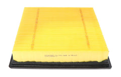 Motorcraft FA-1883 primer plano de los pliegues del medio filtrante con alta densidad