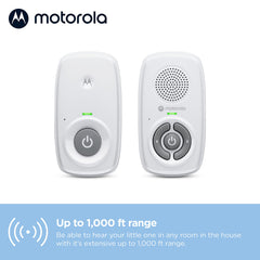 Motorola Nursery AM21 unidad parental portátil en mano para movilidad y supervisión fácil