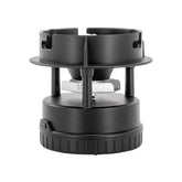 Moultrie vista frontal del kit All-in-One II mostrando montaje y robustez