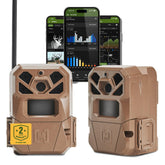 Moultrie EDGE 2 frontal del paquete mostrando diseño y montaje fácil