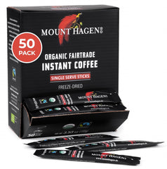 Mount Hagen caja frontal mostrando 50 sobres, conveniencia inmediata