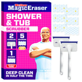 Mr. Clean frontal del kit limón mostrando paquetes y componentes, limpieza eficiente