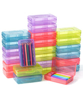 Mr. Pen front view of 24-pack showing compact colorful boxes and easy organization