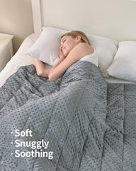 Mr. Sandman close-up of embossed dot texture highlighting tactile comfort