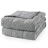 Mr. Sandman front view showing queen blanket and neat drape for visual appeal