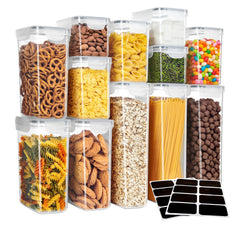 MR.SIGA front view of 12-pack showing clear containers and tidy storage benefit