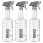 MR.SIGA frontal pack 3 botellas mostrando tamaño y diseño ergonómico