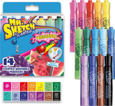 Mr. Sketch paquete frontal mostrando 14 colores y aroma para inspirar creatividad