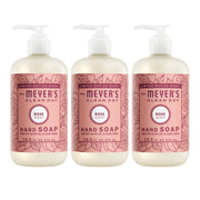 Mrs. Meyer's botella frontal rosa mostrando el envase y su aroma