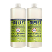 Mrs. Meyer's vista frontal del envase muestra presentación y capacidad