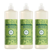 MRS. MEYER'S botella frontal Iowa Pine mostrando diseño y volumen
